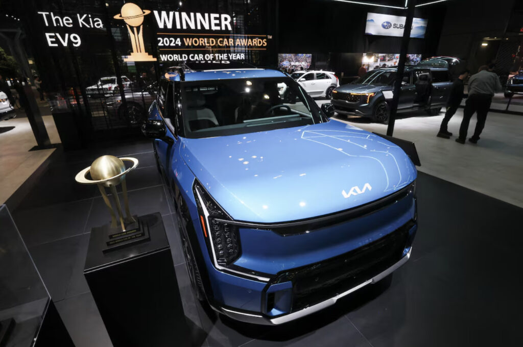 Kia EV9 Wins the 'World Car Of The Year' Award 2024